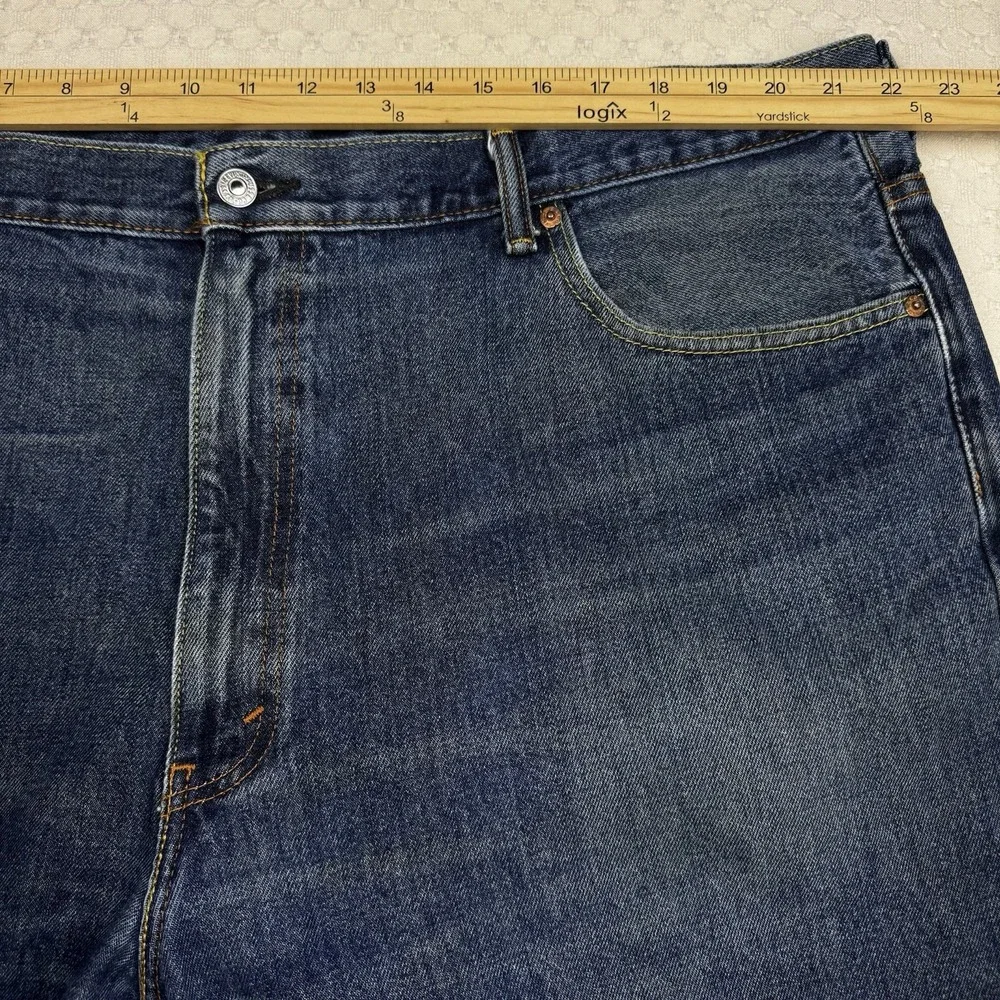 Levis 560 Jeans Mens 44x34 (44x30.5) Denim Relaxed Baggy Tapered Leg Classic Y2K